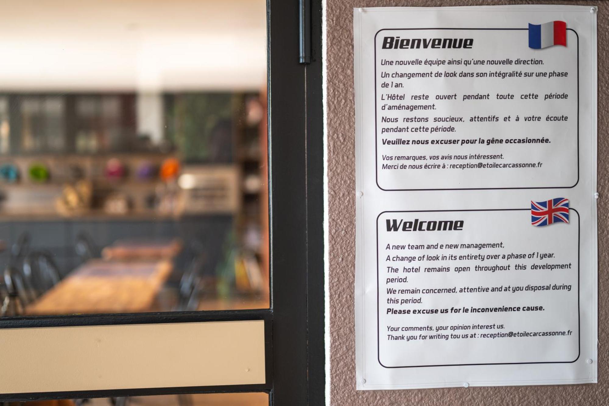 Hotel L'Etoile Aeroport - A61 Carcassonne Zewnętrze zdjęcie